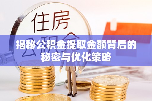 鸟松揭秘公积金提取金额背后的秘密与优化策略