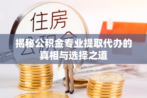 鸟松揭秘公积金专业提取代办的真相与选择之道