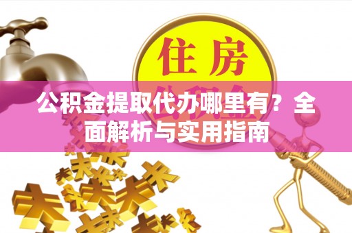 鸟松公积金提取代办哪里有？全面解析与实用指南