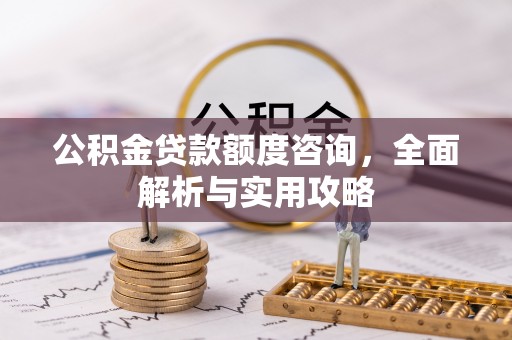 鸟松公积金贷款额度咨询，全面解析与实用攻略