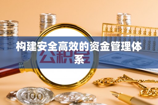 鸟松构建安全高效的资金管理体系