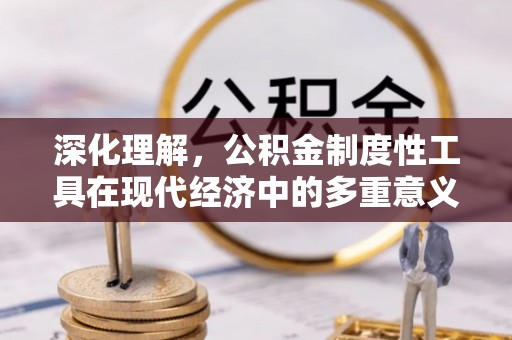 鸟松深化理解，公积金制度性工具在现代经济中的多重意义