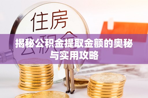 鸟松揭秘公积金提取金额的奥秘与实用攻略