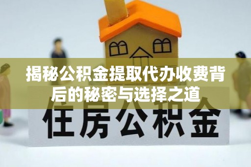 鸟松揭秘公积金提取代办收费背后的秘密与选择之道