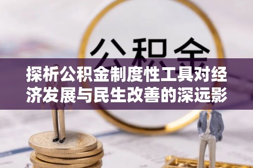 鸟松探析公积金制度性工具对经济发展与民生改善的深远影响