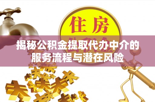 鸟松揭秘公积金提取代办中介的服务流程与潜在风险